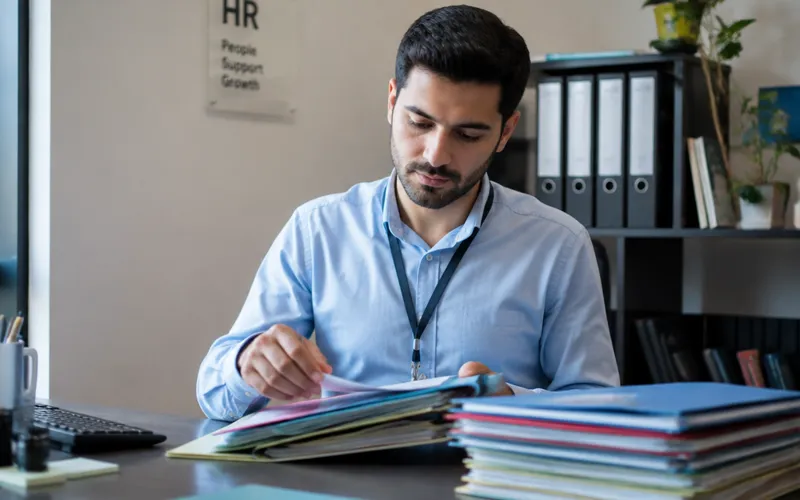 Gestion de dossiers du personnel et de fichiers employés